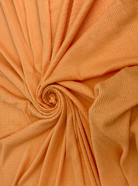 Orange Bullet Textured Knit