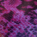 Nylon Spandex Snake Hologram Fabric 60"