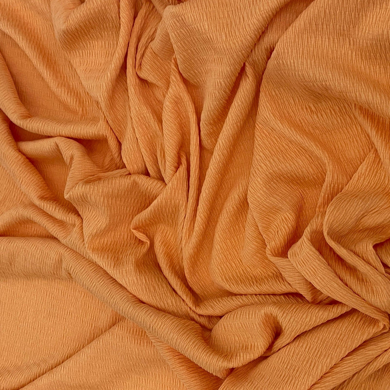 Orange Bullet Textured Knit