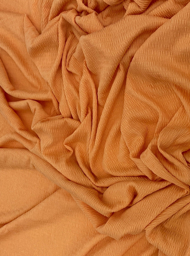 Orange Bullet Textured Knit