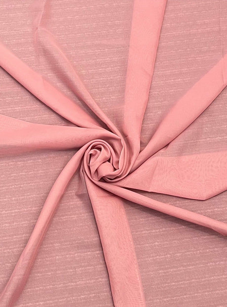 Dusty Rose Chiffon