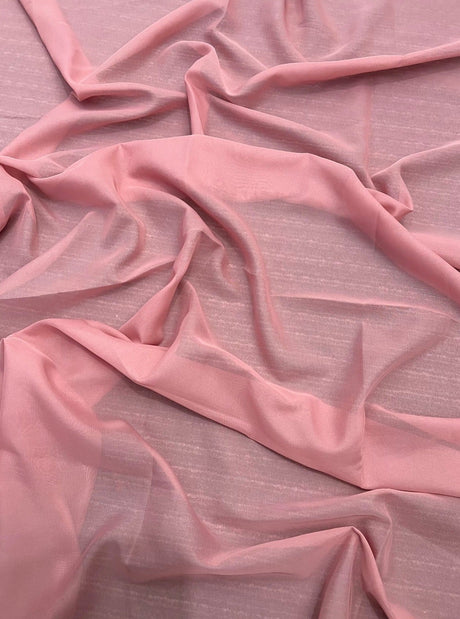Dusty Rose Chiffon