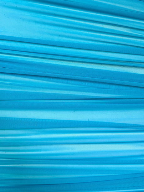 Turquoise 4-Way Stretch Power Mesh