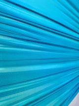 Turquoise 4-Way Stretch Power Mesh