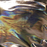 Foil Spandex Fabric Metallic Iridescent