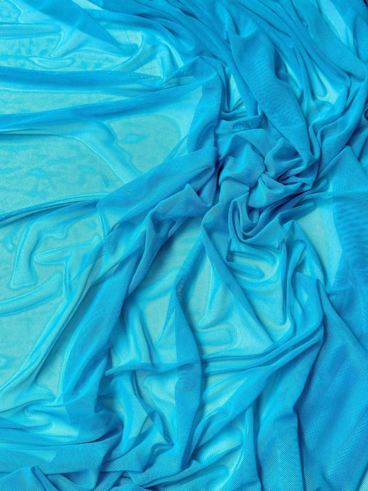 Turquoise 4-Way Stretch Power Mesh