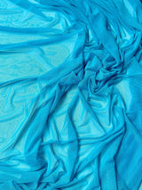 Turquoise 4-Way Stretch Power Mesh