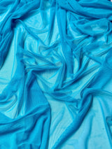 Turquoise 4-Way Stretch Power Mesh