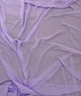 Sheer Lilac Chiffon