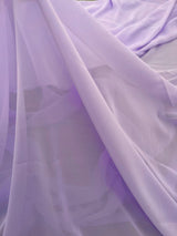 Sheer Lilac Chiffon