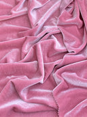 Stretch Velvet Dusty Rose