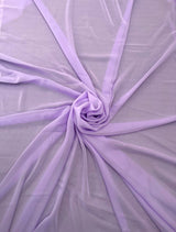 Sheer Lilac Chiffon