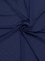 Navy Chiffon