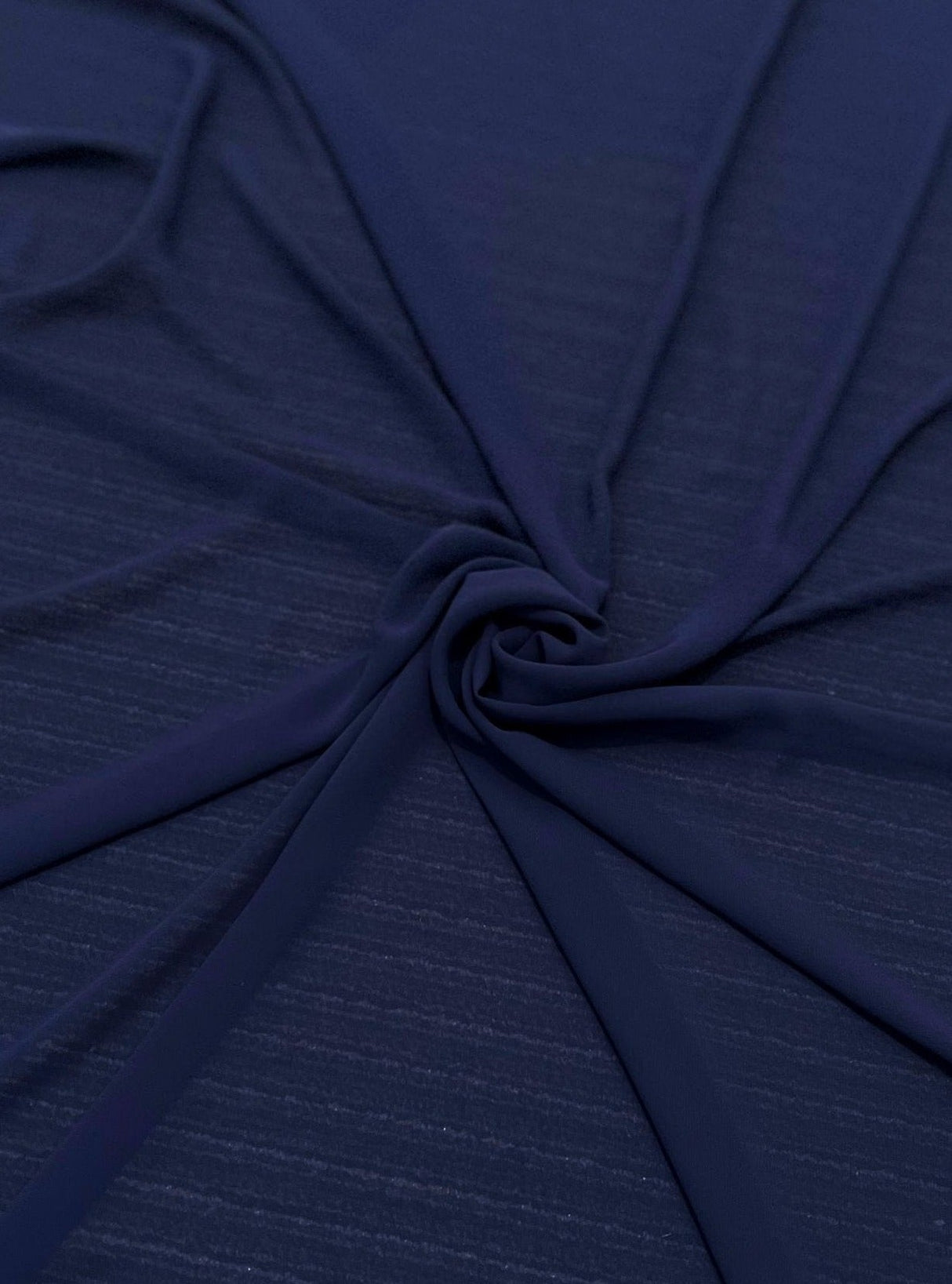 Navy Chiffon