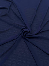 Navy Chiffon