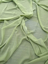 Sheer Sage Green Chiffon