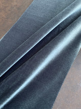 Stretch Velvet Charcoal