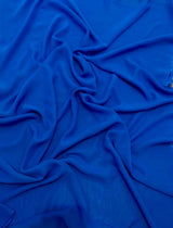Royal Blue Chiffon