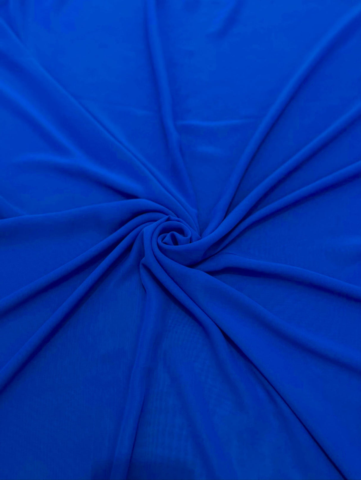 Royal Blue Chiffon