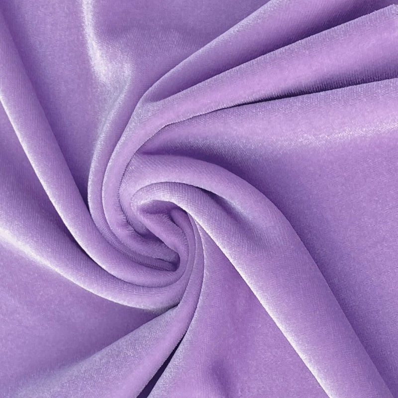 Lilac Stretch Velvet