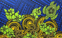 Polyester Sarong Polynesian Tattoo Print