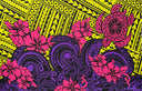 Polyester Sarong Polynesian Tattoo Print