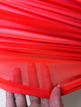 Orange 4 Way Stretch Power Mesh