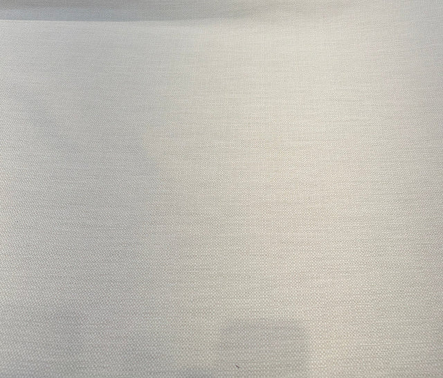 Sunbrella Action Linen Acrylic Fabric - Cream Beige Basketweave, 54" Width (1 Yard)