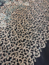 Pearl Beaded Floral Embroidery Lace