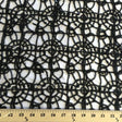 Black Corded Lace Fabric