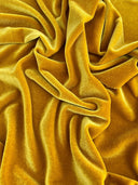 Stretch Velvet Gold
