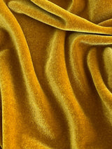 Stretch Velvet Gold