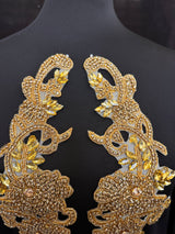 Gold Rhinestone Applique