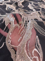 Sequin Embroidered Mesh Lace