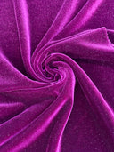 Stretch Velvet Magenta