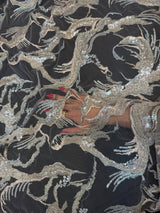 Sequin Embroidered Mesh Lace