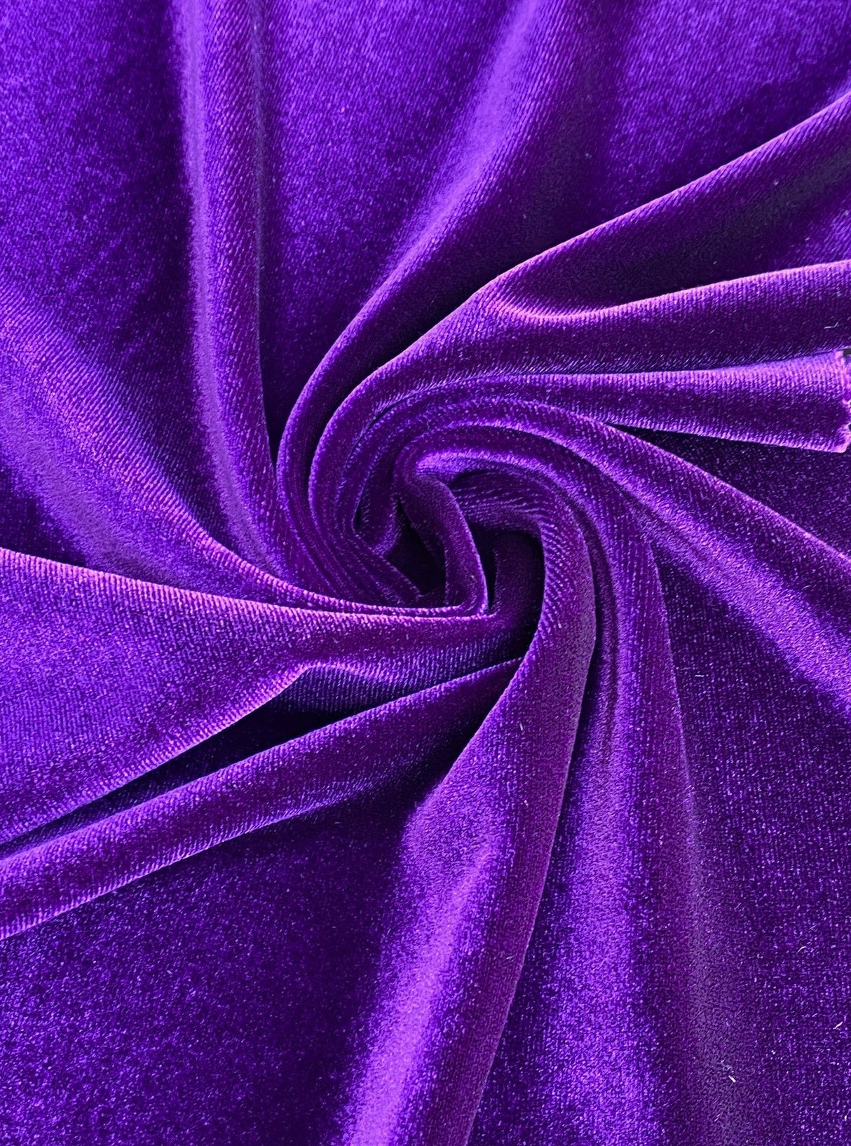 Purple Stretch Velvet