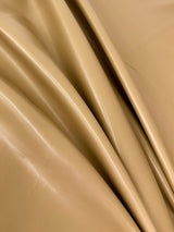 Stretch Faux Leather Caramel