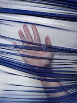 Navy 4-Way Stretch Power Mesh