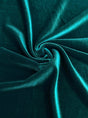 Stretch Velvet Hunter Green