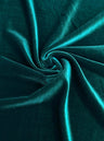 Stretch Velvet Hunter Green