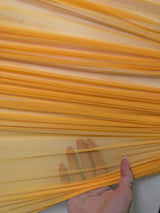Yellow 4-Way Stretch Power Mesh