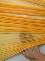 Yellow 4-Way Stretch Power Mesh