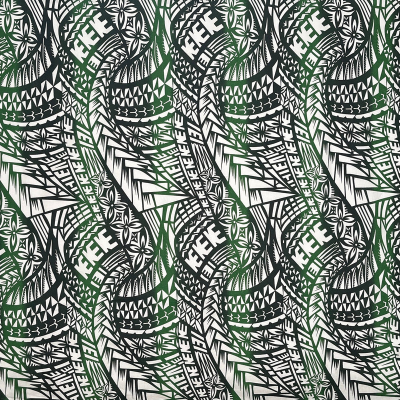 Cotton Muslin Traditional Polynesian Tattoo Fabric