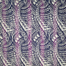 Traditional Polynesian Tattoo Muslin Cotton Fabric - Black & Grey, 36" X 60" (1 Yard)