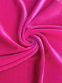 Stretch Velvet Neon Pink