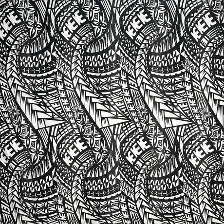Cotton Muslin Traditional Polynesian Tattoo Fabric