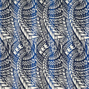 Cotton Muslin Traditional Polynesian Tattoo Fabric