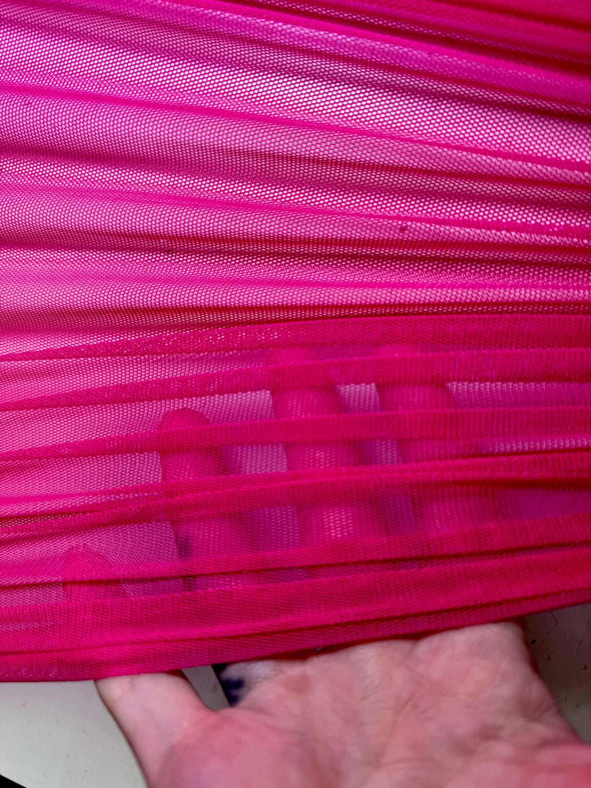 Fuchsia 4 Way Stretch Power Mesh