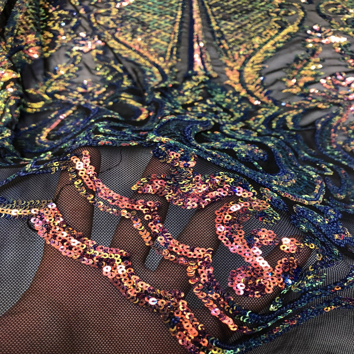 Stretch Sequins Fabric Chantal Deluxe